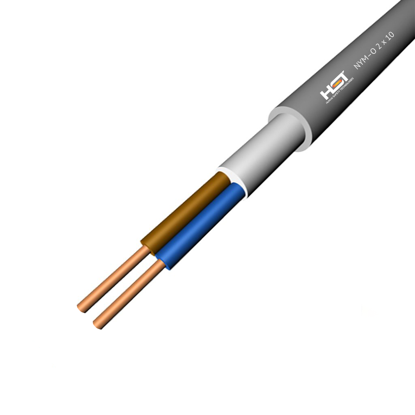 Elektrik kabeli HST NYM–O 2 х 10