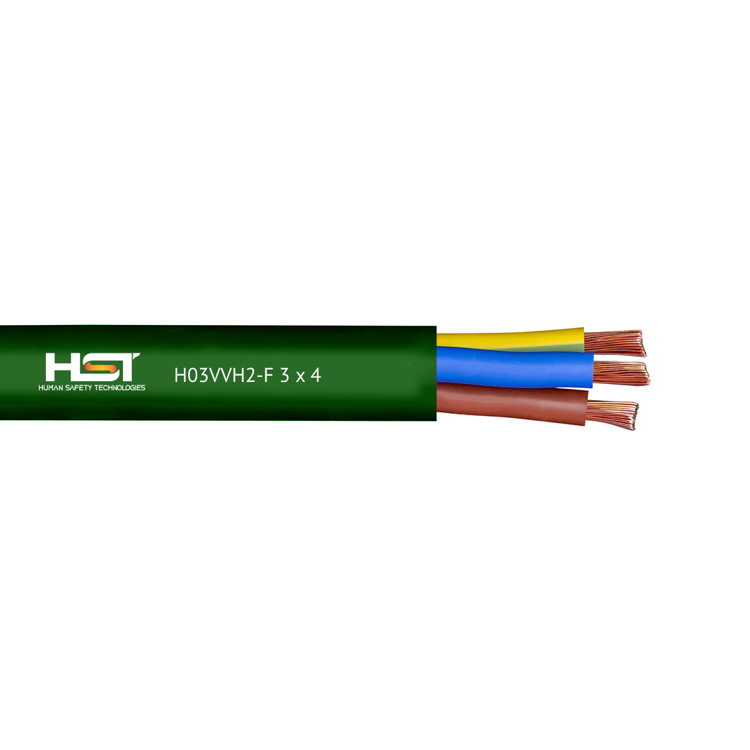 Elektrik kabeli HST H03VVH2-F 3 x 4