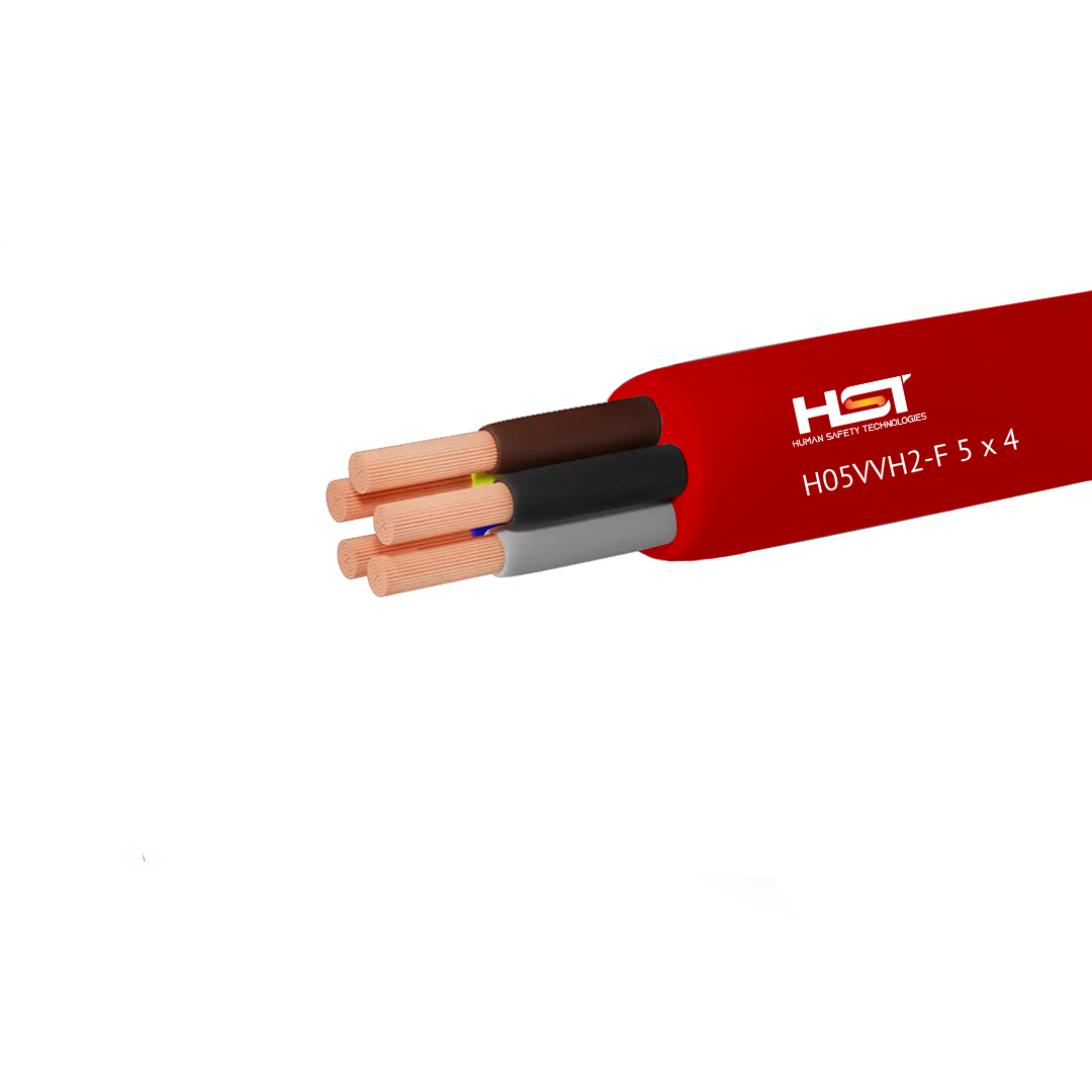 Elektrik kabeli HST H05VVH2-F 5 x 4
