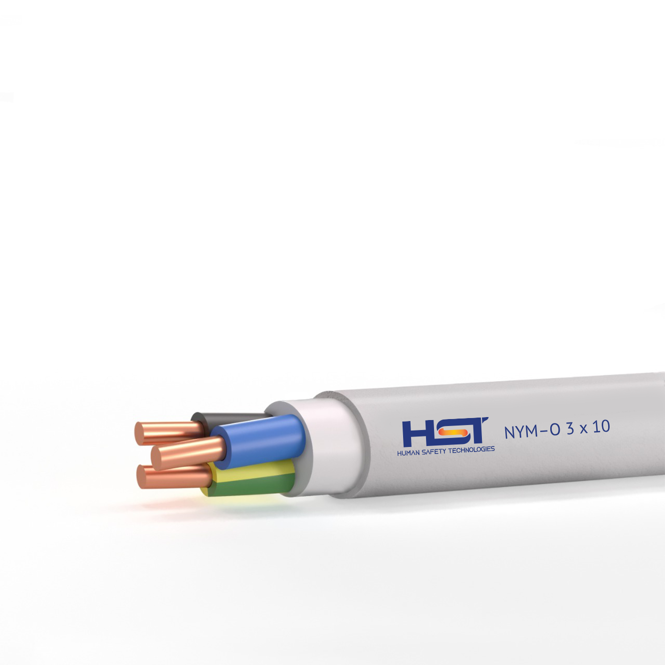 Elektrik kabeli HST NYM–0 / 3 x 10