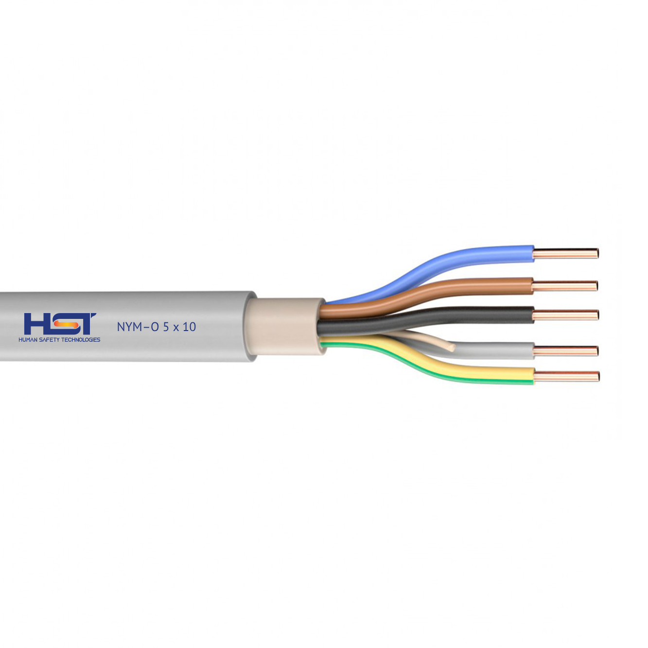 Elektrik kabeli HST NYM–0 / 5 x 10