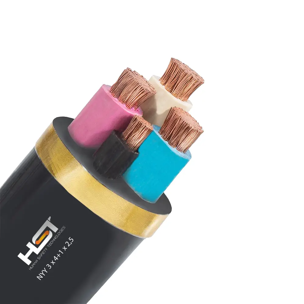 HST Elektrik kabeli  NYY   3 x 4+1 x 2,5