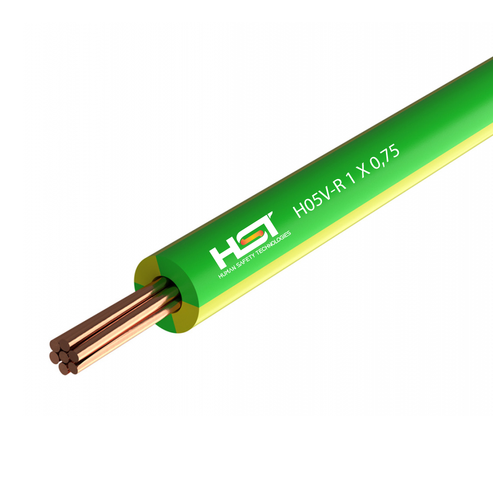 Elektrik kabeli HST H05V-R 1 X 0,75