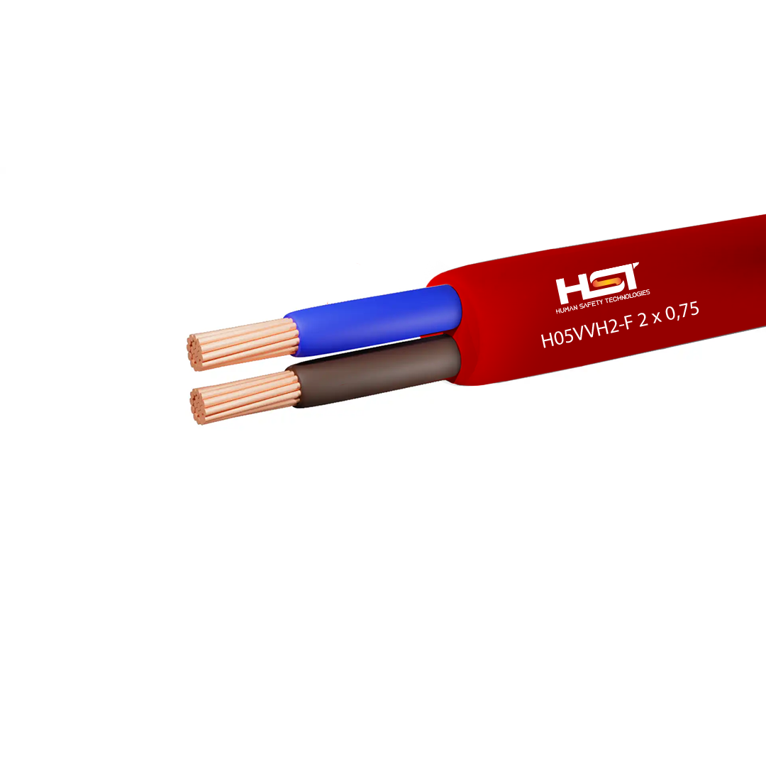 Elektrik kabeli HST H05VVH2-F 2 x 0,75